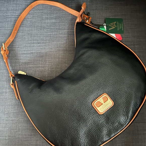 VALENTINA HOBO SHOULDER BAG LEATHER main image 6